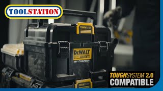 DeWalt ToughSystem 20 Charger Box – Dual Charging amp Battery Storage in One  Toolstation [upl. by Dysart]