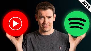 YouTube Music vs Spotify in 2024  Which is Better [upl. by Cirdek]