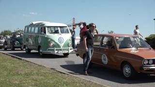 Sachsen Classic 2016  Im Seat 131 CLX 2000 Oldtimer von Zwickau nach Chemnitz [upl. by Ayaet]