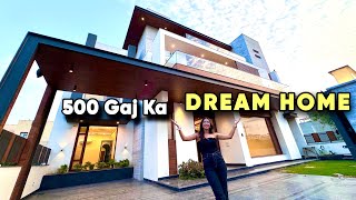 Inside a 500 Yard Dream Home With Luxury Interior Design  5 BHK House Sale in Mohali  House Tour [upl. by Oirevlis]