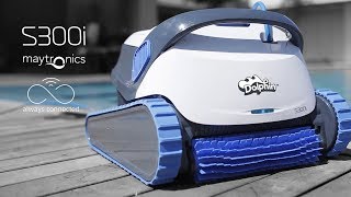 Dolphin S 300 amp Dolphin S 300i WiFi® Connected Robotic Pool Cleaners by Maytronics [upl. by Anneirb653]