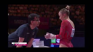 Campionati Europei Ginnastica Artistica  Martina Maggio [upl. by Hrutkay]