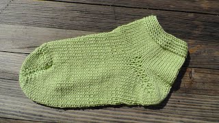 Wooly simple Socken Linkshänder Strickanleitung [upl. by Nancey]