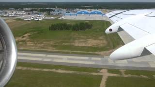 Takeoff from Minsk in an Austrian Fokker 100 [upl. by Durkee]