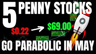 5 Penny Stocks to Buy Now May 2024  WILL GO PARABOLIC  Top Pennystocks KULR OSS IDK PLTR ACT PCSA [upl. by Aimit765]