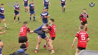 2023 04 01 Barrow Island ARLFC First v Normanton Knights Highlights [upl. by Nerahs412]