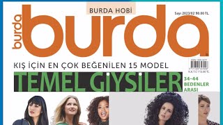 Burda Hobi Temel Parçalar [upl. by Kcirdor]