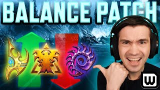 Massive StarCraft 2 Balance Patch Explained  Gameplay [upl. by Akitan]