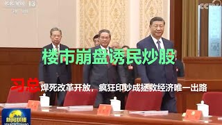 纽约时报：楼市崩盘，诱民炒股；桥水基金：正常路径被堵死，拯救经济，中国政府只剩印钞一条路。 [upl. by Neerom886]