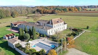 Vineyard property for sale 40 km from Bordeaux [upl. by Nalod]