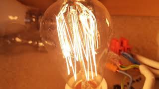 Decorative bulb 60w E27 replica of Edison lamps collection [upl. by Salokkin]