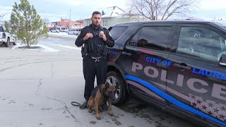 Montana police officer featured in 2023 K9 calendar [upl. by Egres770]