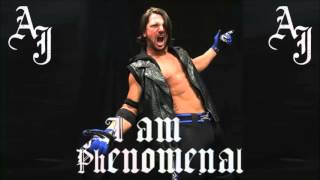 ARENA EFFECTS  AJ Styles 1st WWE Theme  quotPhenomenalquot by CFO [upl. by Eselahc]