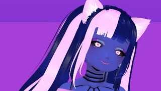 CassieRoll VTuber Model Showcase  VTuber Blueberry Action [upl. by Brok]