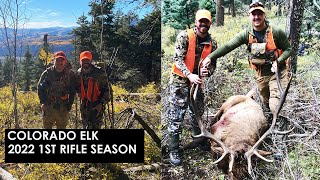 COLORADO ELK HUNTING1ST RIFLE [upl. by Doherty]