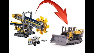 Lego 42055 alternative build Bulldozer [upl. by Ysirhc]