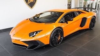 2015 quotArancio Atlasquot Lamborghini Aventador LP7504 SuperVeloce [upl. by Jenda585]