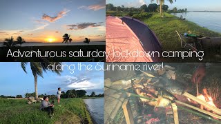 CAMPING AND FISHING ALONG THE SURINAME RIVERNieuwAmsterdam 🎣🏕 [upl. by Niledam638]