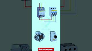 Cylindrical fuse MCB MPCB Control and Protect the 3 phase Induction Motor shots [upl. by Rosenstein940]