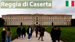 Walking Tour Reggia di Caserta Italy in 04 February 2024 [upl. by Ezarras]