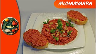 Muhammara Tarifi  Muhammara Nasıl Yapılır food breakfast meze sos kahvaltılık kolay tarif [upl. by Nylad]