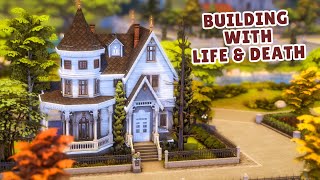 Building with Life amp Death  The Sims 4 Speedbuild [upl. by Ettedualc178]