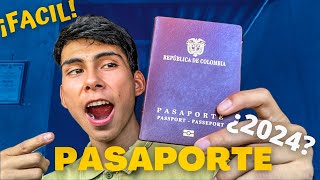 ¿COMO sacar el PASAPORTE COLOMBIANO 2024 ¿CÓMO SACAR LA CITA [upl. by Boccaj]