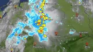 Schwere Unwetter  Gewitter richteten Schäden an [upl. by Edward79]