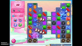 Candy Crush Level 1834 Audio Talkthrough 3 Stars 0 Boosters [upl. by Eedyah]