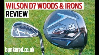 WILSON D7 WOODS amp IRONS  FIRST HIT [upl. by Jessika937]