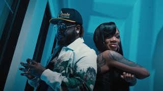 GloRilla  I LUV HER feat TPain Lyric Video [upl. by Enyt922]