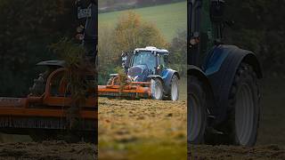 🚜VALTRA Grünland Frontzapfwelle traktor landwirtschaft valtra agriculturalmachinery bauernhof [upl. by Sanborne]