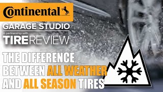 The difference between allweather and allseason tires [upl. by Genet538]