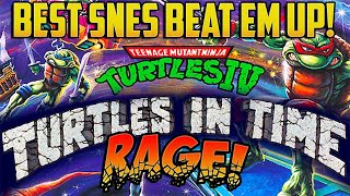 RETRO RAGE TMNT Turtles In Time SNES [upl. by Roth]