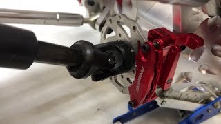 Primal RC Raminator Monster Truck Assembly  Part 2  Brakes amp Wheels [upl. by Snah]