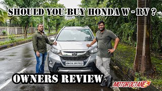 Honda WRV Owner’s Review  Hindi  MotorOctane [upl. by Severn]