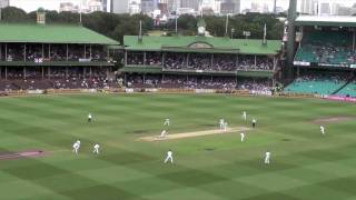 We Are The Army sung by the Barmy Army 5th day SCG Ashes Test 2011 recorded in the crowd [upl. by Clementius]