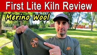 First Lite Kiln 250 Merino Base Layers Review  Crew Shirt  Long John [upl. by Anas722]