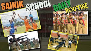 Sainik School Daily Routine  Hostel Vlog [upl. by Elrahc]