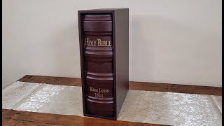 1611 King James Bible Super Deluxe Facsimile Edition [upl. by Aksoyn733]