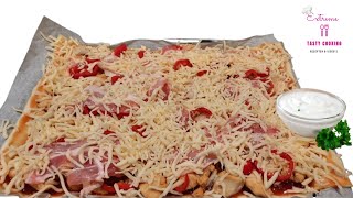 Discover the best homemade pizza pizzarecipe 18 [upl. by Terle]