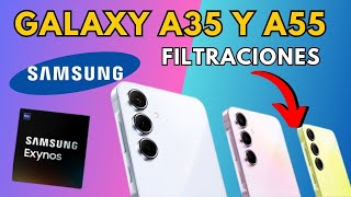 🔥Samsung Galaxy A55 amp A35 Filtraciones de detalles Prometen Revolución en los Smartphones 2024 [upl. by Gerc]