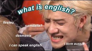 stray kids vs the english language [upl. by Llecrep]