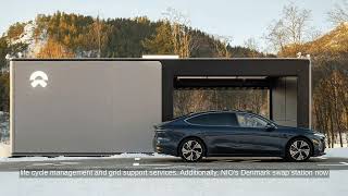 Nio Partners with China Southern Power Grid for Energy Storage [upl. by Eidnahs]