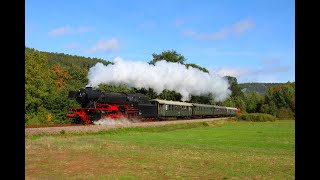 Dampfsonderzug im Wieslautertal [upl. by Oiretule898]