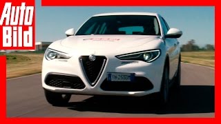 Alfa Romeo Stelvio 2017 TestReviewFahrbericht [upl. by Alyks183]