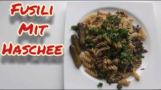 Fusilli Mit Haschee Einfach lecker kochen Rezept mit Axel Chef [upl. by Lingwood312]