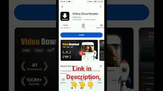 Best Video Downloader App For Android 2024 shorts short videodownloader downloader app [upl. by Gertie]