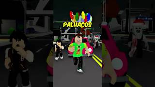 PALHAÇOS INVADIRAM O BROOKHAVEN ROBLOX 😱 [upl. by Octavus]