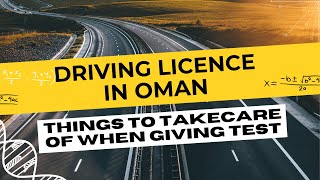 How to clear driving test in Oman  1st Attempt  Drum amp Slope Test  Road Test  Muscat [upl. by Irej]